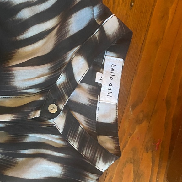 Bella Dahl Monochrome Long Sleeve Dress - Picture 6 of 7